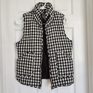 Buffalo Check Puffer Vest
